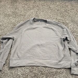 Abercrombie & Fitch Gray Women's Crewneck Sweater